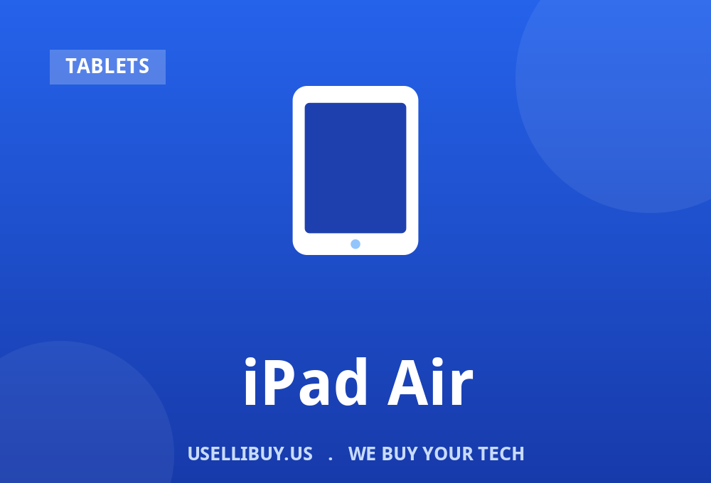 Sell your iPad Air for cash