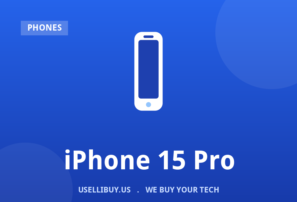 Sell your iPhone 15 Pro for cash