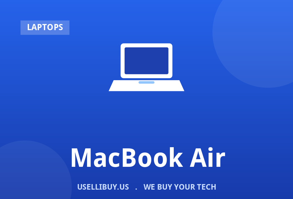 Sell your MacBook Air for cash