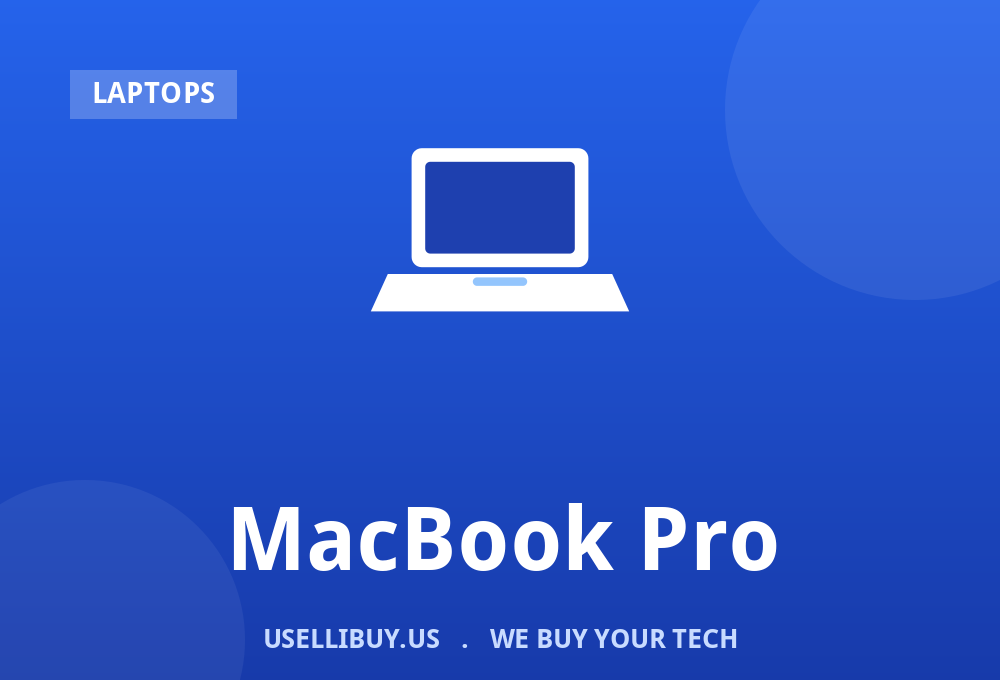 Sell your MacBook Pro for cash