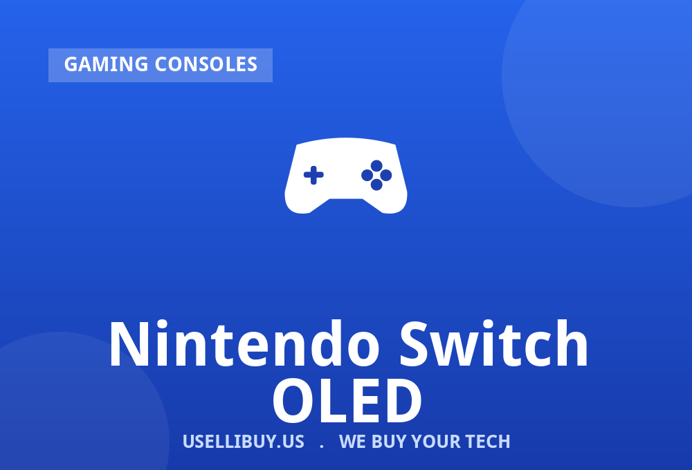 Sell your Nintendo Switch OLED for cash