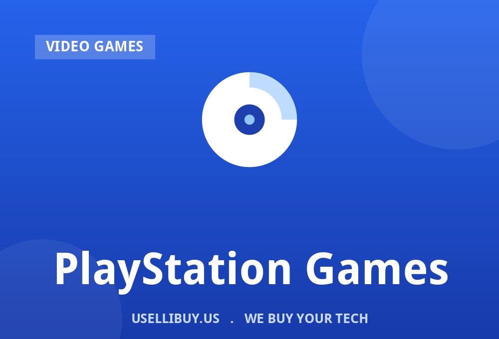Sell your PlayStation Games for cash